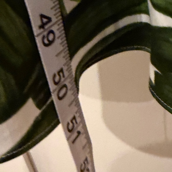 Banana Republic Green Leaf Print Dress. Size 4 NWT - Picture 14 of 14